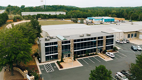 Clearlight Stoneville Facility Drone Shot